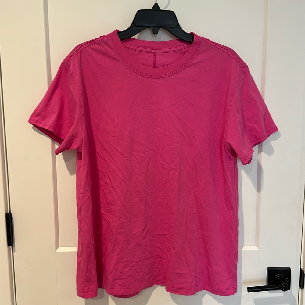 Lululemon All Yours Cotton T-Shirt - size 10